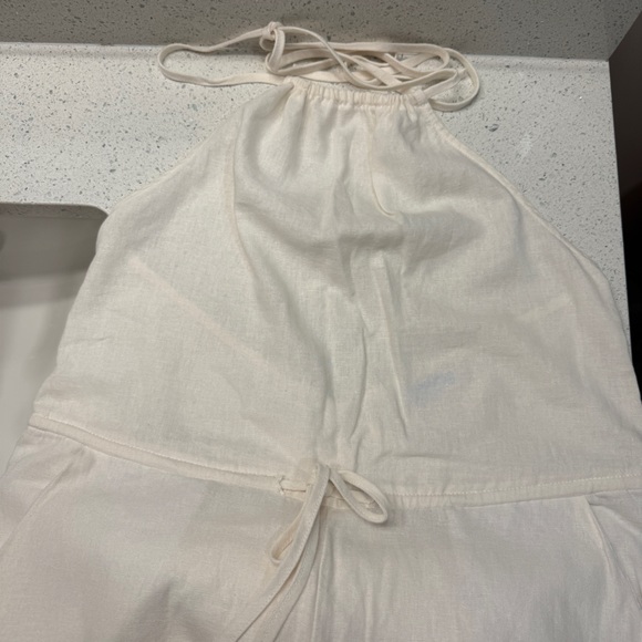 4OUR DREAMERS Pants - 4Our Dreamers Linen Jumpsuit